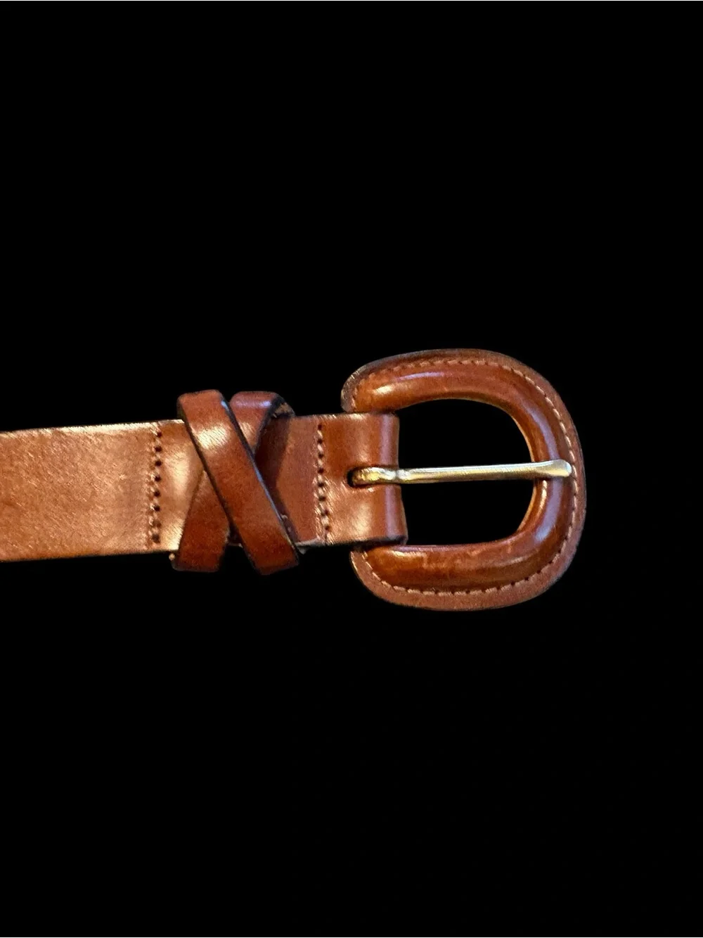 Classic Brown Italian Leather Belt